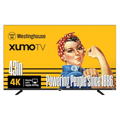 Westinghouse UX Series 43 Smart LED 4K UHD XUMO TV, Black (WX43UX4800)