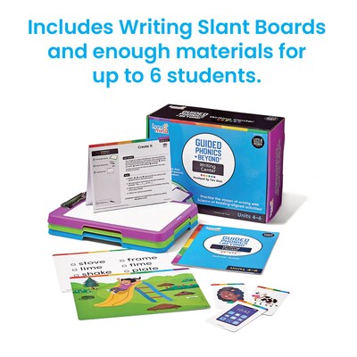 hand2mind Guided Phonics + Beyond Writing Center, Units 4-6 (96977)
