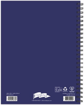 2027 Willow Creek Moody Blooms 6.5 x 8.5 Calendar Year Weekly & Monthly Standard Planner, Assorted Colors (67369)