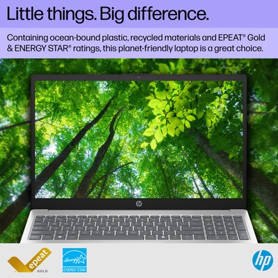 HP 15.6" LED Laptop, Intel Core i3-N305, 8GB RAM, 256GB SSD,+ 7 hours battery, Windows 11 (B42YPUA#ABA)