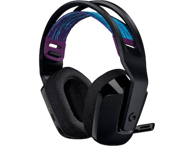 Logitech G535 LIGHTSPEED Wireless Stereo Gaming Headset, Black (981-000971)