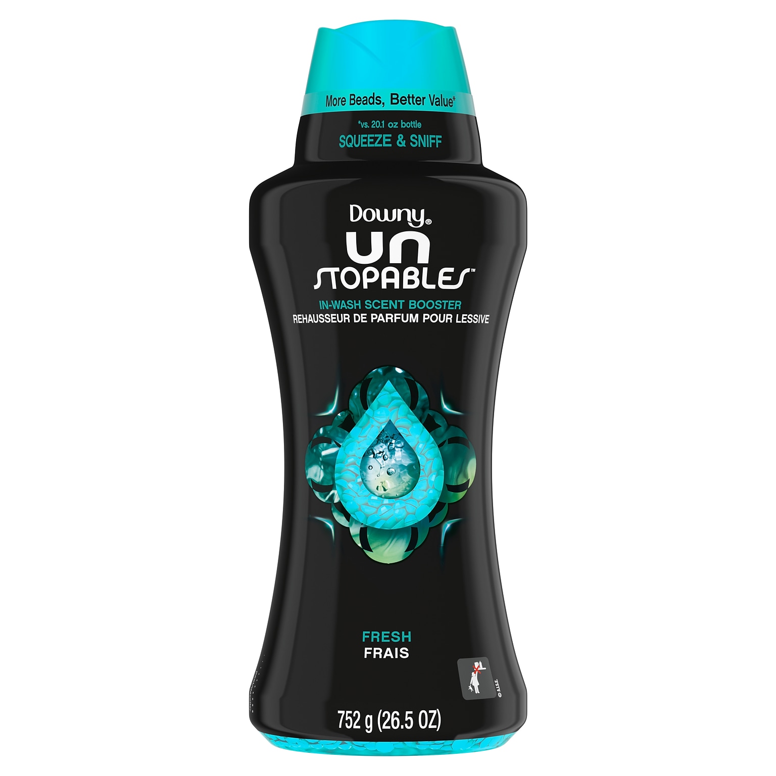 Downy Unstopables In-Wash Scent Booster Beads, Fresh, 26.5 oz. (61330)