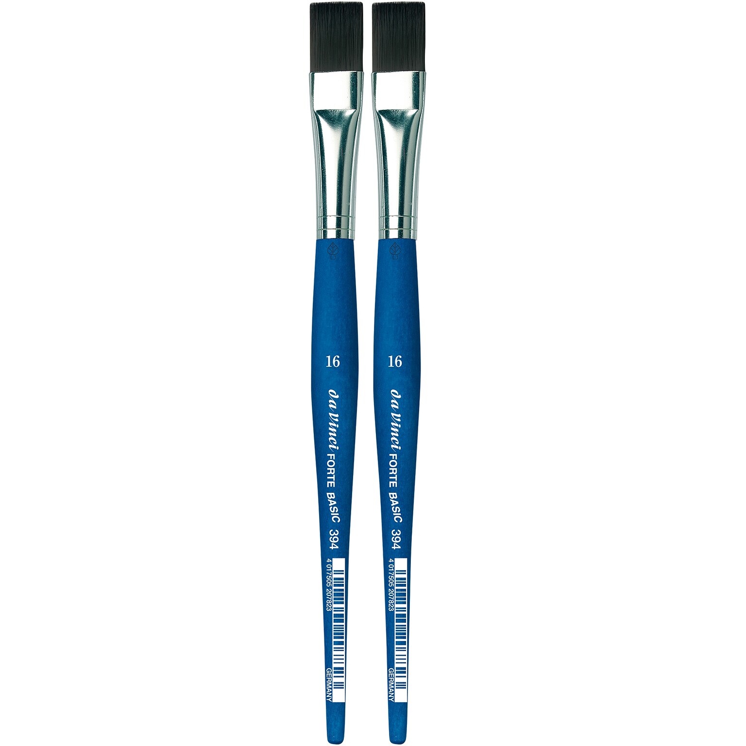 da Vinci FORTE BASIC Acrylic Synthetic Student Flat Brush, 2 /Pack (DVXVA39416-2)