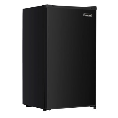 Magic Chef Freezerless Mini Refrigerator with Surge Protector, 3.2-Cu. Ft., Black (KITMCP332202)