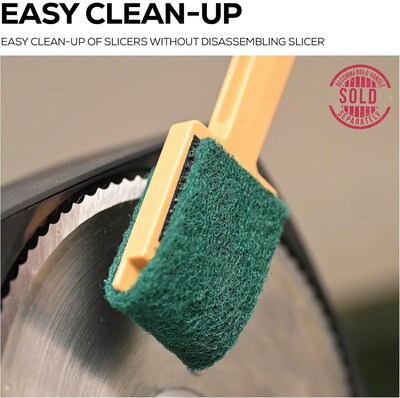 BISON LIFE Slicer EZ Non Woven Scrub Pads, Green, 720 Pads/Pack (BPKH-ES-SSP-GR-60A)