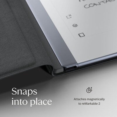 reMarkable Premium Leather 10.3" Book Folio for reMarkable 2, Brown (RM313)