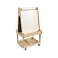 Flash Furniture Bright Beginnings Display Easel, 48.25", Brown Birch Plywood (MK-ME16768-GG)