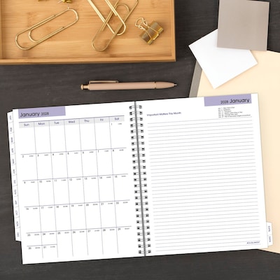 2027 AT-A-GLANCE DayMinder Executive 8.75" x 7" Weekly & Monthly Planner Refill Pages, White (G545-50-27)