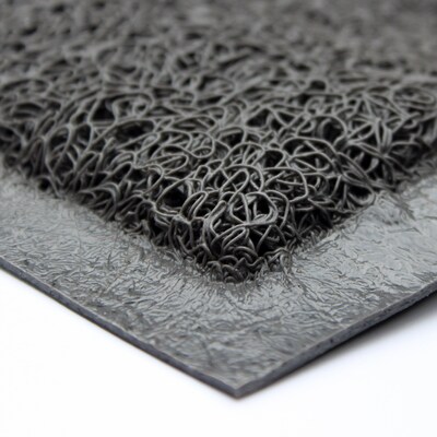 Floortex Doortex Twistermat Indoor Entrance Mat, 24 x 16, Storm Gray (NREMFLVA0006)