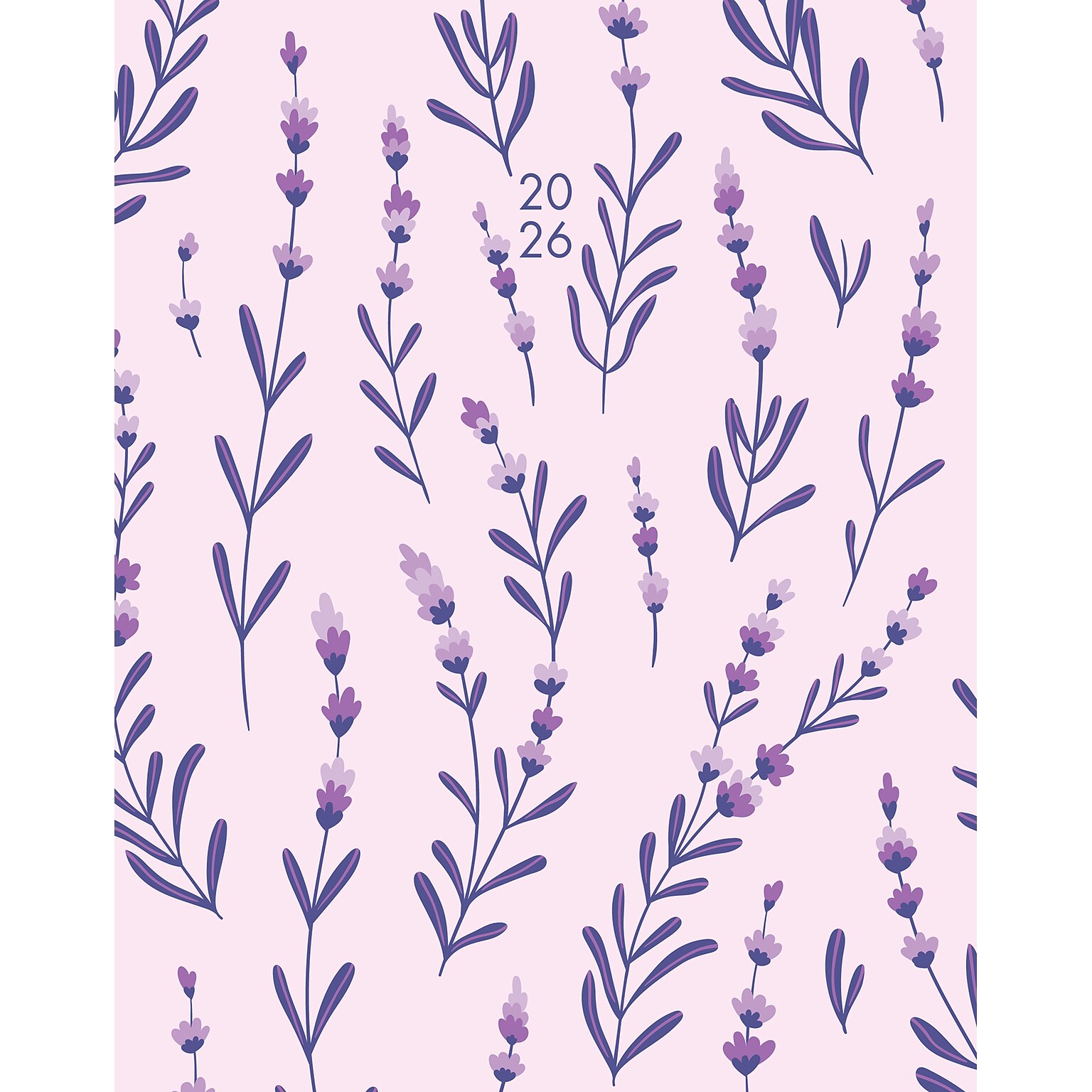 2026 Willow Creek Modern Floral 7.5 x 9.5 Monthly Planner, Paperboard Cover (58534)