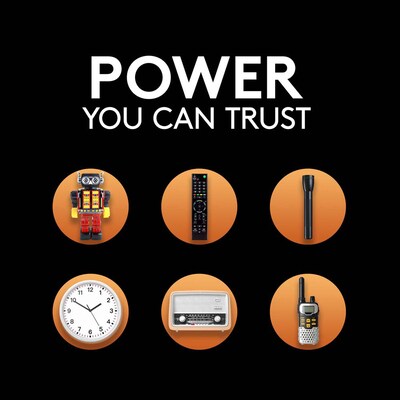 Duracell Coppertop 9V Alkaline Battery, 4/Pack (MN16RT4Z)