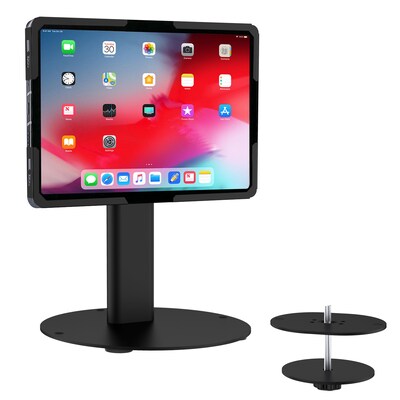 Mount-It! Adjustable Universal Tablet Countertop Stand with Tilt, for 9.7 to 13 Screens, Black (MI-3881BLK)