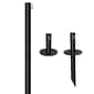 Excello Global Products Bistro Pole for String Lights, Black (EGP-HD-0429)