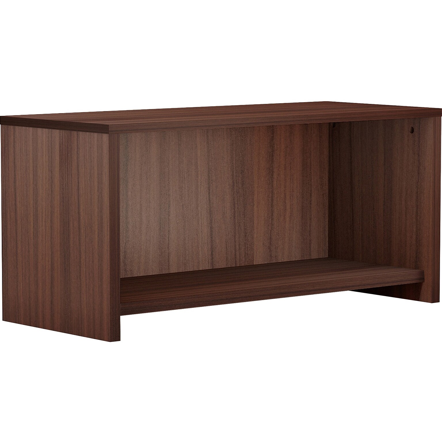 Lorell Essentials Series 36W Wall-Mount Hutch, Espresso (LLR18240)