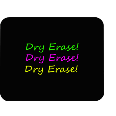 Flipside Black Dry-Erase Board, 24 x 18, 2/Bundle (40085)