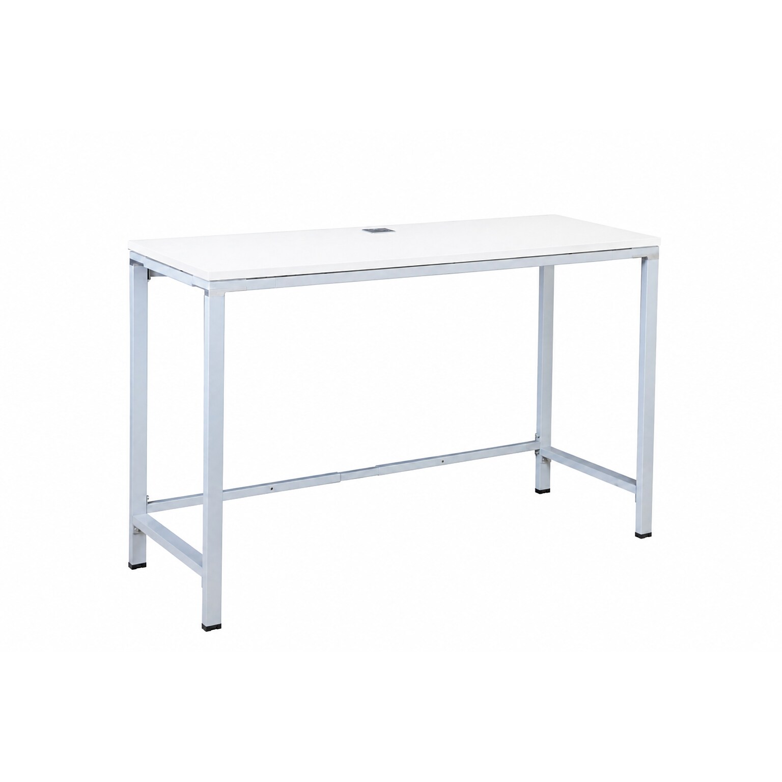 Boss Office Products Simple System 48W Desk, White (SGSD031-110-WT)