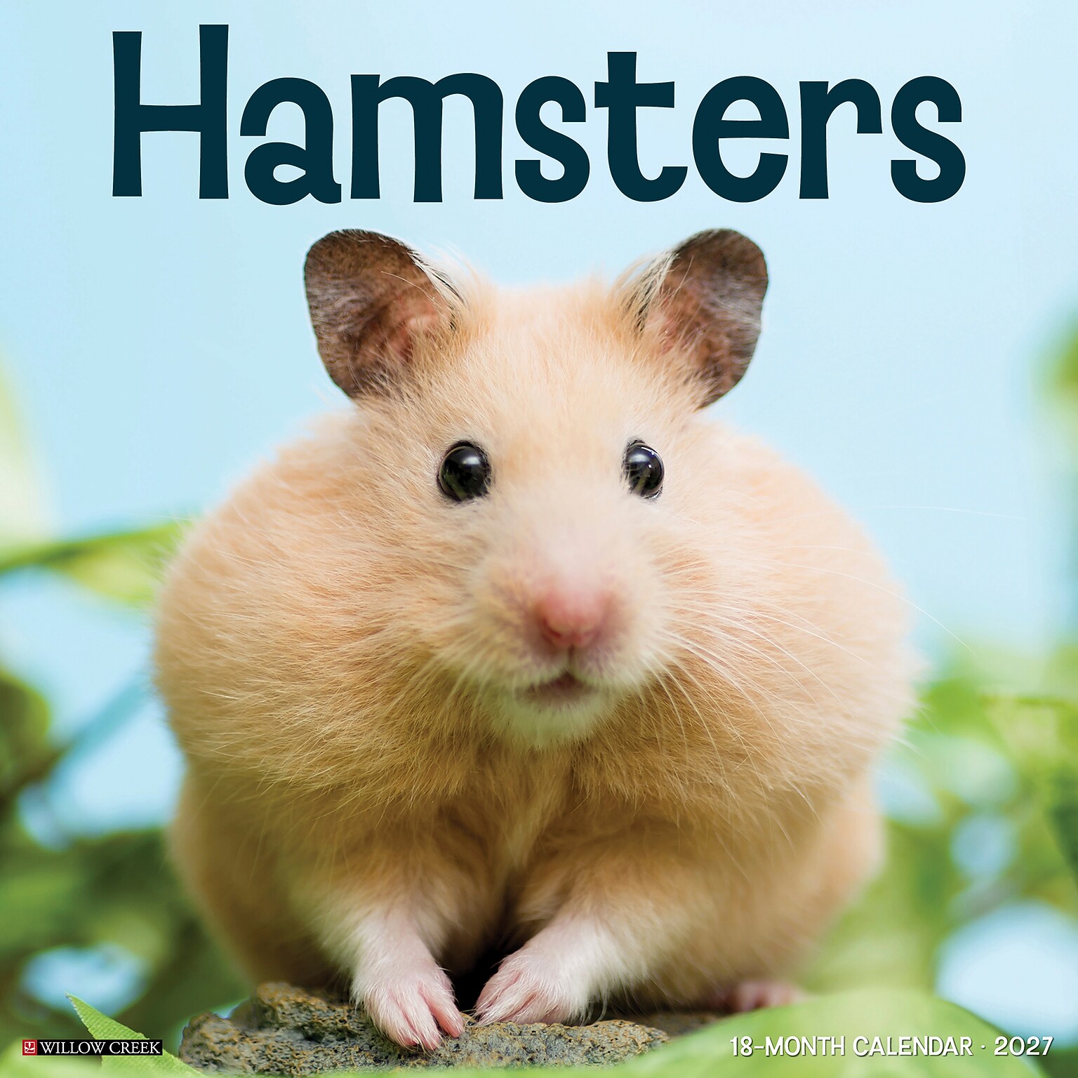 2027 Willow Creek Hamsters 12 x 12 Monthly Wall Calendar (60612)