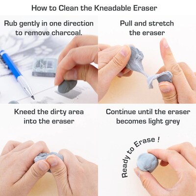 Bazic Kneadable Art Eraser, 36/Pack (BAZ2260)