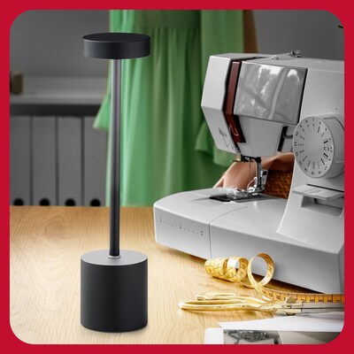 TRU RED™ LED Desk Lamp, 13.5", Black Metal, 8/Pack (TR61984-8PK)