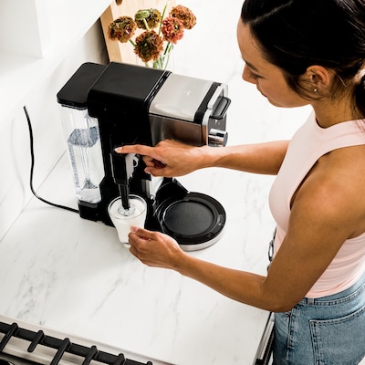 Ninja 12-Cups Single Serve & Automatic Drip Coffee Maker, Black (CFP301)
