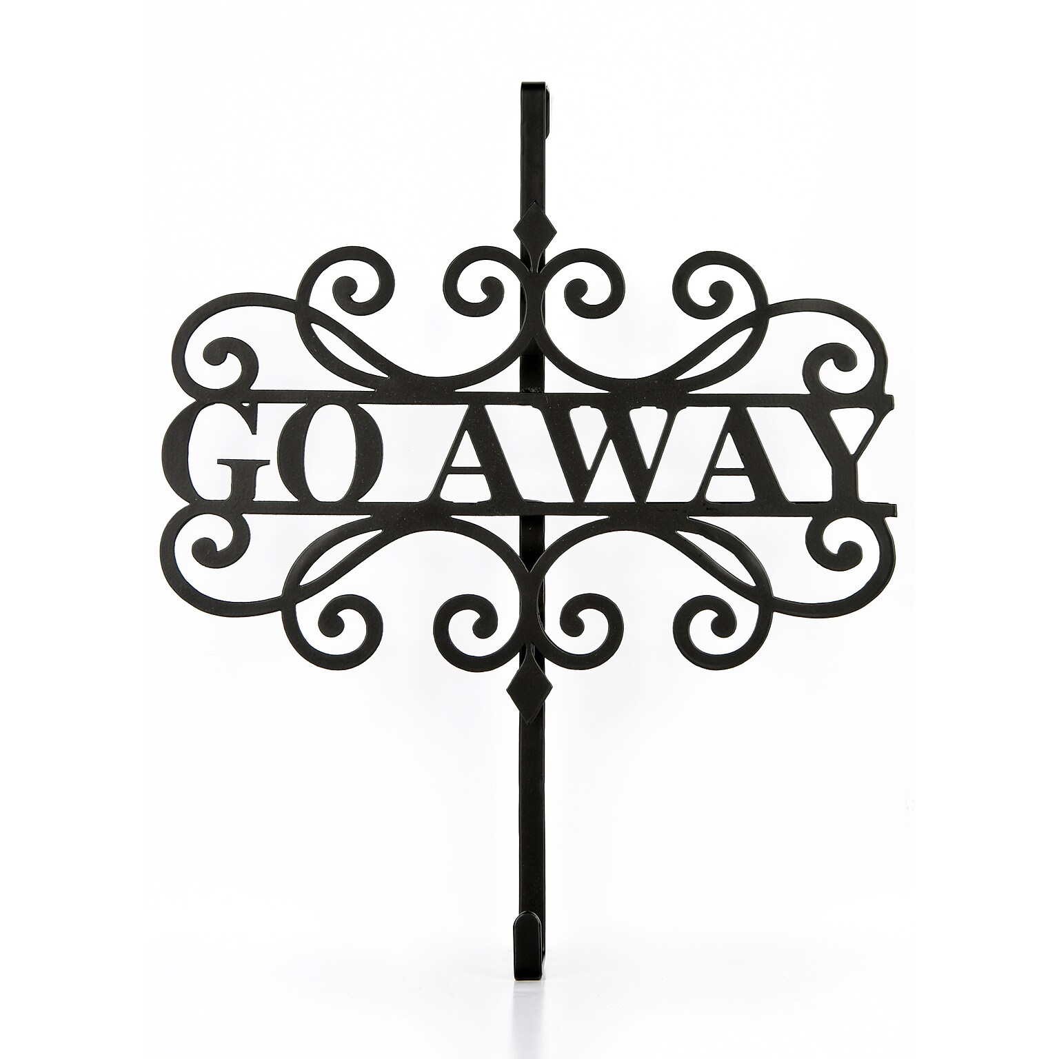 National Tree Company 17 Halloween “Go Away Wreath Hanger (CI58-22259)