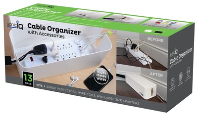 13 piece Cable Organizer With Accessories