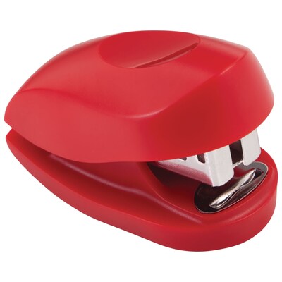 Swingline Tot Mini Stapler, 12-Sheet Capacity, Staples Included, Rio Red (S7048212)
