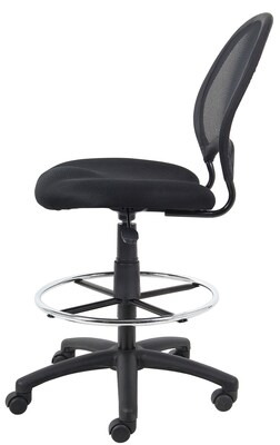 Boss® Mesh Drafting Stool; Black