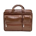 McKleinUSA Hubbard Leather Briefcase, Brown (88434)