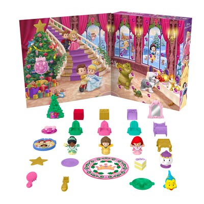 Fisher-Price Disney Princess Advent Calendar, Multicolored (JCW74)