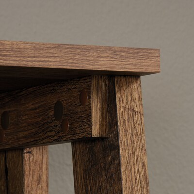 Sauder Trestle 71"H 5-Shelf Bookcase, Vintage Oak (424121)