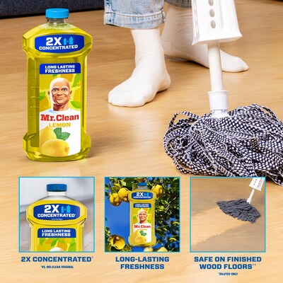 Mr. Clean Antibacterial Multi-Surface Cleaner, Lemon Scent, 23 fl. oz. (11292)