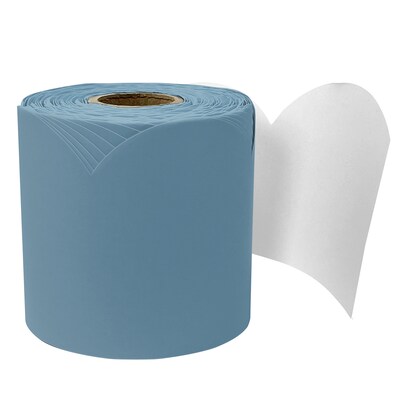 Carson Dellosa Education Rolled Scalloped Bulletin Board Border, 3 x 65, Stone Blue, 3/Bundle (CD-