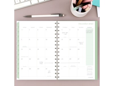 2025 Cambridge Ombre 5.5" x 8.5" Weekly & Monthly Planner, Poly Cover, Multicolor (1731-200-25)