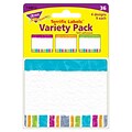 Trend Color Harmony Stripes Terrific Labels™ Variety Pack, 36 Per Pack, 3 Packs (T-68912BN)