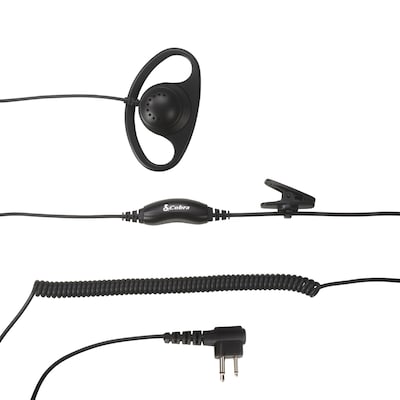 Cobra D-Style Earpiece for Cobra Performa 400/450 2-Way Handheld Business Radios, Black (0010098-1)