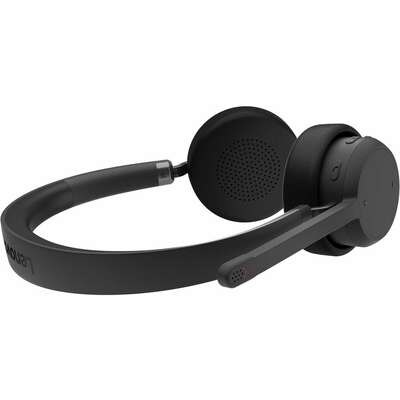 Lenovo Wired USB-C Stereo Headset, Black (4XD1M45626)