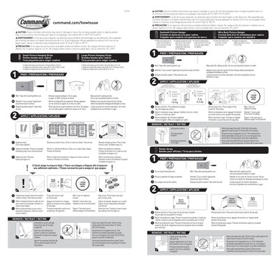 Command Hanging Assortment Kit, White/Clear, 50/Pack (17213-ES)