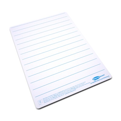 Show-me SUPERTOUGH Lined Mini Whiteboard Kit, Assorted Colors, 35/Set (EPTCSRLX)