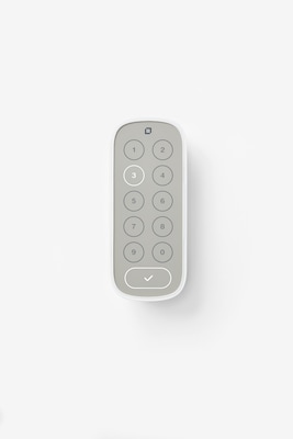 Level Backlit Bluetooth Smart Keypad for Locks with Sharable Key Codes, White (C-K11U)