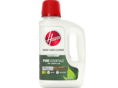 Hoover Pure Essentials Hard Floor Cleaner, Botanical Citrus Scent, 64 Fl. Oz., 4/Carton (AH31465)