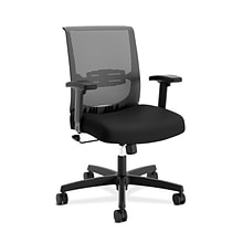 HON Convergence Mesh Back Fabric Task Chair, Black (HONCMS1AACCF10)