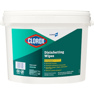 CloroxPro Disinfecting Wipes, Fresh Scent, 700 Wipes/Container (31547)
