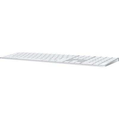 Apple Magic Wireless Keyboard With Touch ID, White (MXK73LL/A)