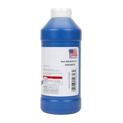 Crayola Portfolio Series Acrylic Paint, Phthalo Blue, 16 oz., 2/Bundle (BIN204016316-2)
