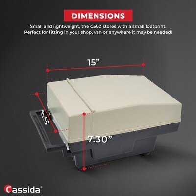 Cassida C-500 Coin Sorter, Beige (C500)