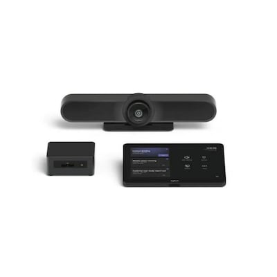 Logitech MeetUp 4K 3840x2160 Video Conferencing System, Wall Mount, Graphite (TAPMUPMSTASU2)
