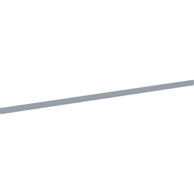 Lorell Aluminum Double-Wide Horizontal Panel Strip, Silver (LLR90274)
