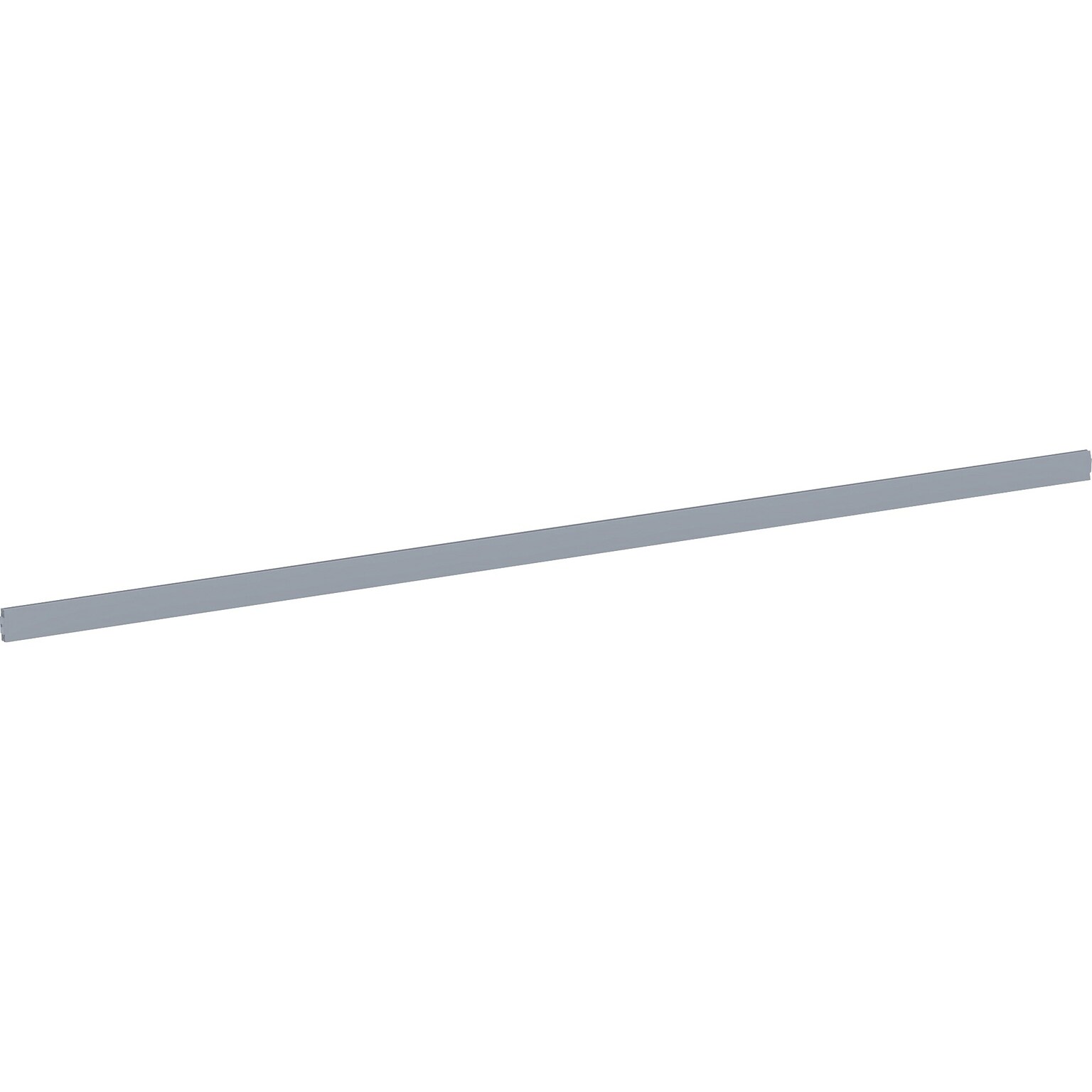 Lorell Aluminum Double-Wide Horizontal Panel Strip, Silver (LLR90274)