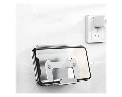SaharaCase Wall Mount for Most Cell Phones and Tablets up to 9", Silver (TB00110)